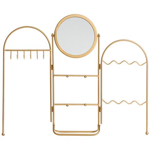 Portagioie Con Specchio Pirou Oro - Foto 2