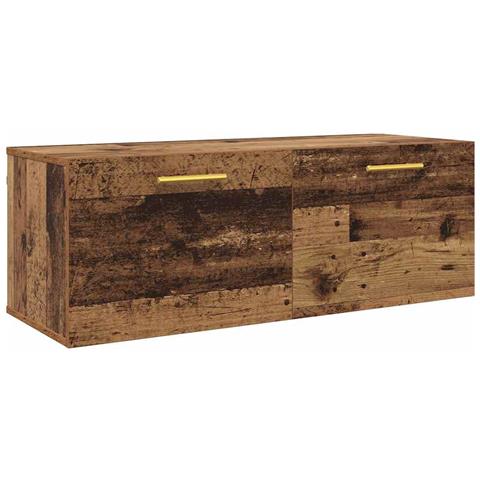 Armadietto a muro Legno vecchio 100 x 36.5 x 35 cm - Foto 1