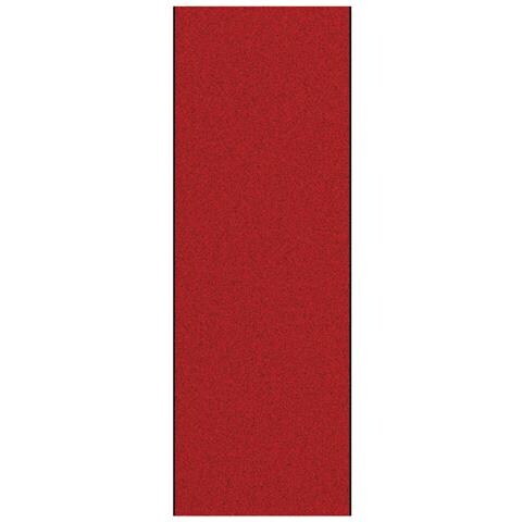 Tappetino Rosso e Nero 120 x 350 cm Poliammide e PVC - Foto 1