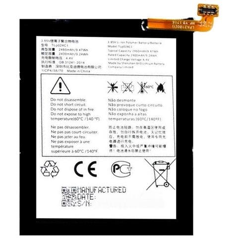 Batteria Litio Integrata Originale Tlp024c1 - C7 Bulk Per A3 Ot-5046d Ot-5046y Shine Lite Ot - Foto 1