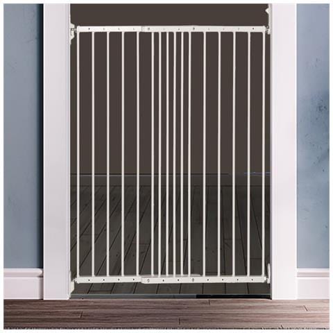Safetots Cancelletto Di Sicurezza Per Bambini Extra Alto Con Montaggio A Vite, 62,5cm - 106,8cm, Bianco, Altezza Di 103,5cm - Foto 4