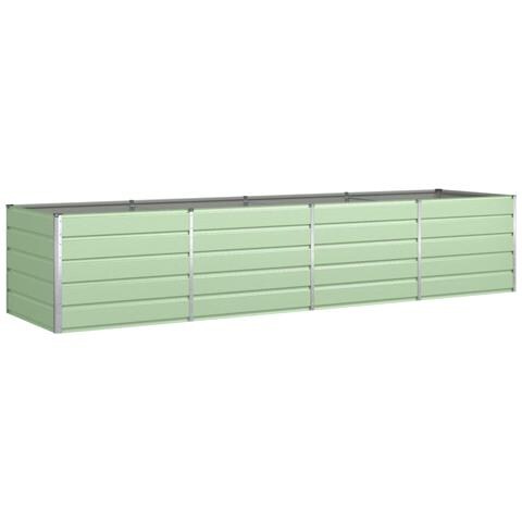 Fioriera Verde Pastello 195 x 100 x 45 cm Acciaio zincato - Foto 1