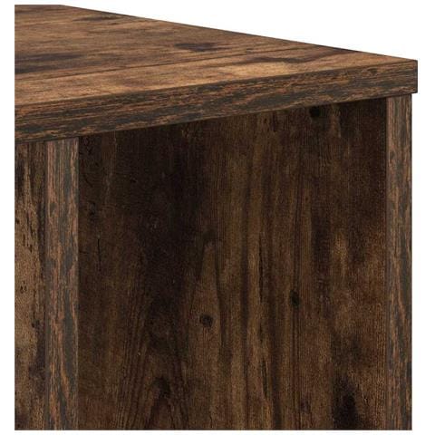Tavolino 2 pcs Rovere fumé 37 x 32 x 40 cm Legno multistrato - Foto 9