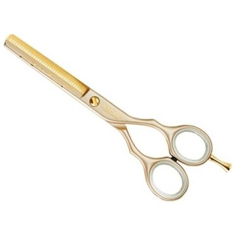 Forbici Professionali Da Filatura 38 Denti 5,5 Pollici, Gold - Foto 4
