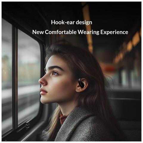 Auricolari Open-Ear - Nero - Foto 2