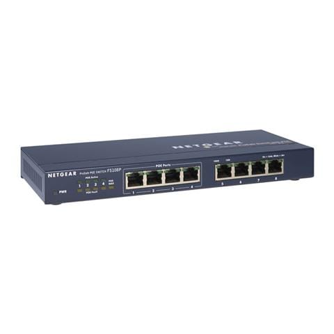 Switch ProSafe Serie 1 Fast Ethernet 8-porte 10/100 con 4 Porte PoE - Foto 2