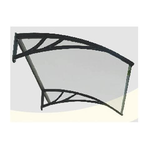 Pensilina in resina trasparente 100 x 120 cm - Foto 2