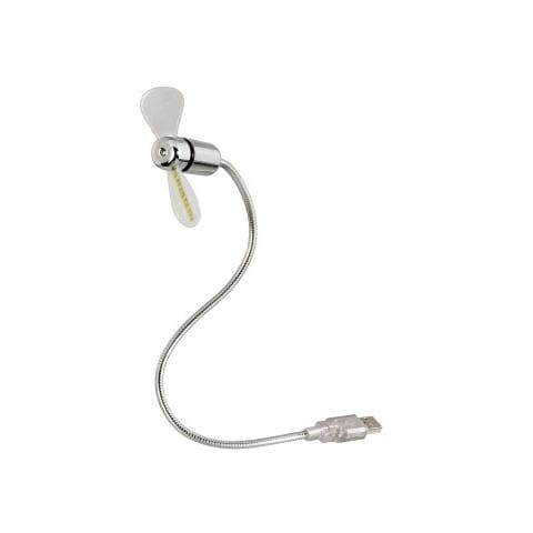 Ventolina con messaggio temperatura, USB - Foto 1