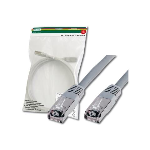 Patch Cable, SFTP, CAT5E, 15M, grey, 15m, Grigio - Foto 1