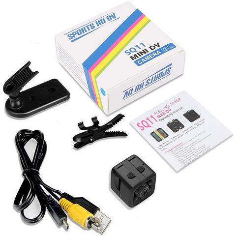 Mini Camera Spy Cam Hd 1080p Sport Camcorder Visione Notturna - Foto 5