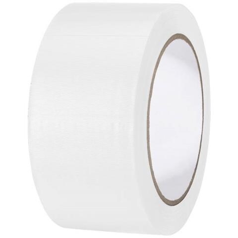 Nastro Adesivo In Pvc Bianco (l X L) 33 M X 50 Mm 1 Rotolo (i)  - Foto 1