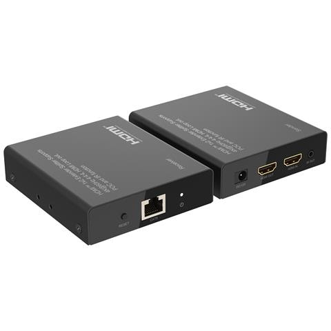 Kit Tx-rx Extender Hdmi, 70mt Utp, 4k@60hz Hdr, Loop-out - Foto 1