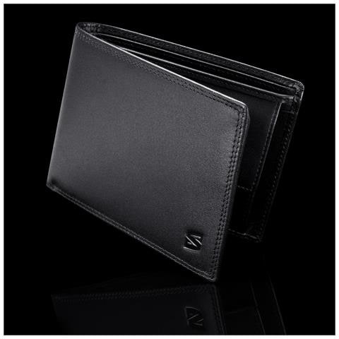 Portafoglio da uomo in pelle premium ""Space"" Nero - Foto 2