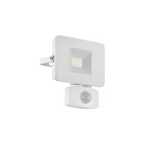 Lampada Da Parete Per Esterno Con Sensore Movimento Faedo 110 X 50 X 135 Mm Led - 10w - 900 Lm - 5000k Cool White - 25.000 H - A+ Ip 44 Bianco - Foto 1