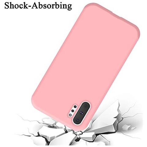 Custodia Compatibile Con Samsung Galaxy Note 10 Pro In Liquid Rosa - Coperchio Protettivo In Silicone Tpu Flessibile - Foto 2