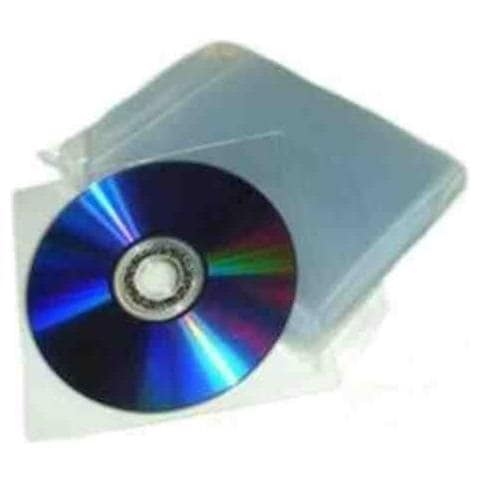 ti 100 Cd Plastica Portafogli-buste Trasparenti Cd Dvd Di Alta Qualit - - Foto 1