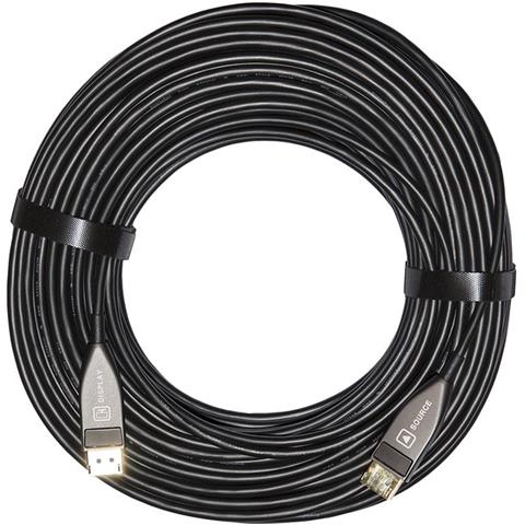 Cavo Video Aoc Fibra Ottica Collegamento Displayport 1.2 4k60hz Ultra Hd Mt 50 - Foto 1