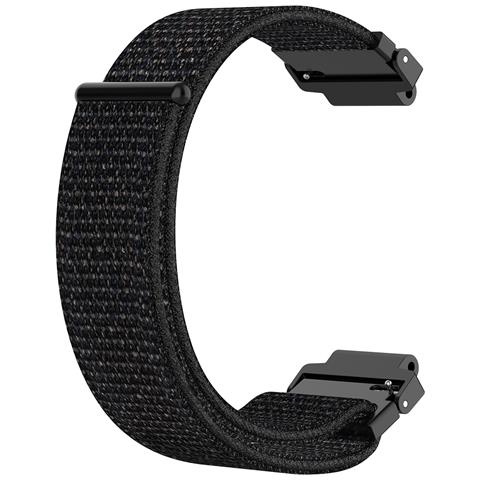 Bracciale Garmin Forerunner 220/230/235/620/630/735xt Nylon Nero - Foto 10