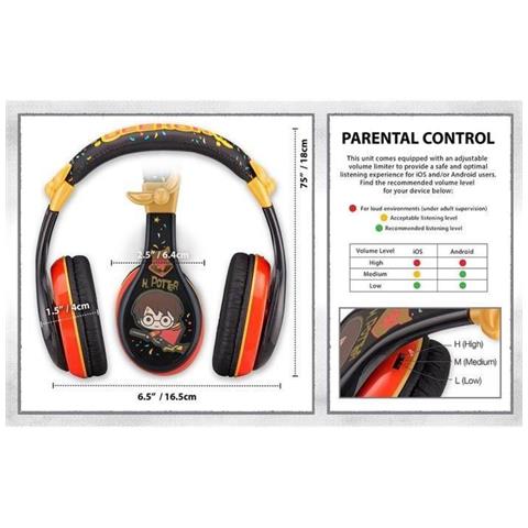 Casco Ekids Harry Potter Kidsafe Premium Hp-140 - Foto 2