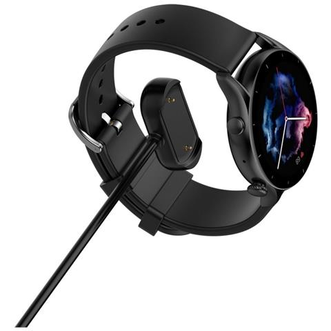 Basetta Caricabatterie Originale Usb Per Amazfit Gtr 3 - Gtr 3 Pro - Gts3 Black - Foto 5