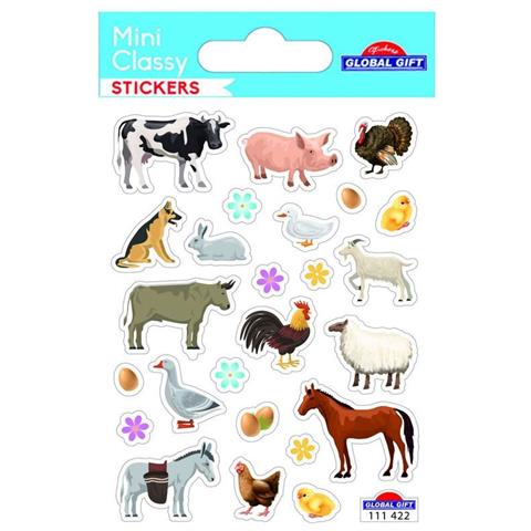 Adesivi - Animali Della Fattoria - 1,8 Cm - Foto 1