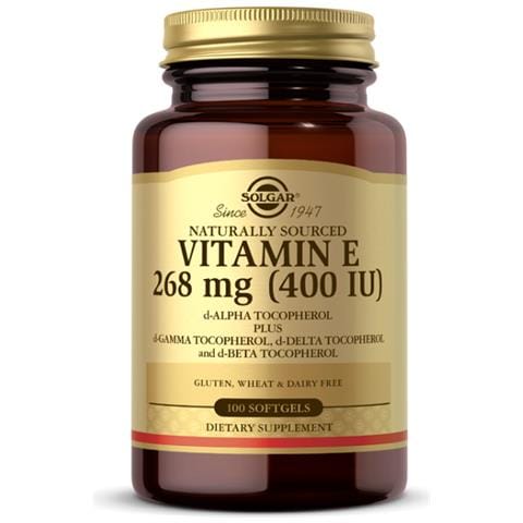 Vitamina E 268 Mg (400 Ui) 100 Capsule Molli Solgar - Foto 1