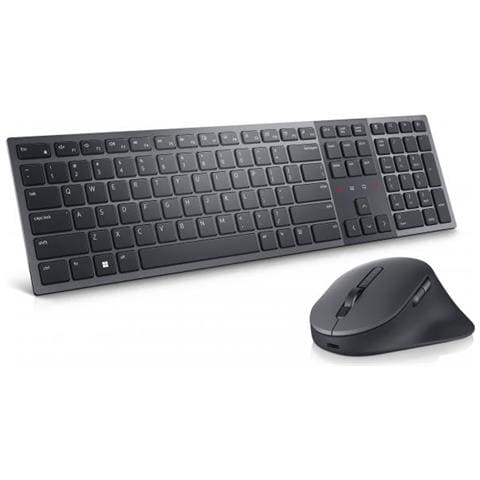 Tastiera e Mouse USB KM900-GR-GER  (Layout Tedesco) Colore Grafite - Foto 1