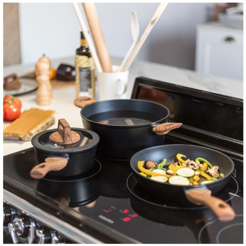 Set Di Pentole 5 Pz In Alluminio Nero - Foto 10