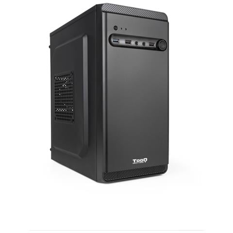Case Computer Desktop Atx Tooq Tqc-4702u3c-b Nero - Foto 1
