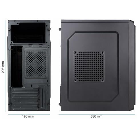Case Computer Desktop Atx Tooq Tqc-4702u3c-b Nero - Foto 2