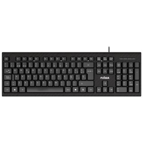 NXKME0011 tastiera Mouse incluso Ufficio USB Spagnolo Nero - Foto 1