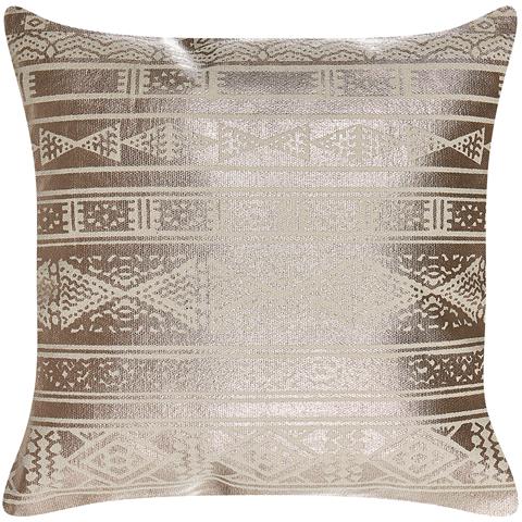Cuscino Decorativo Oujda Cotone 50 X 50 Cm Geometrico Oro Rosa - Foto 2