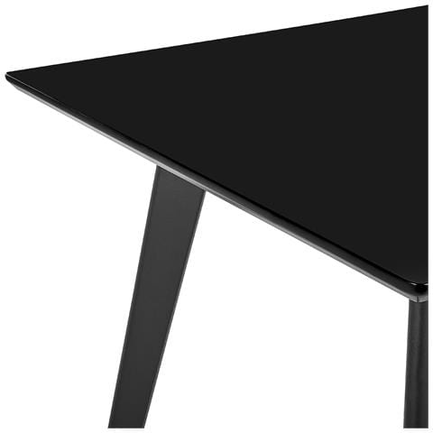 Tavolo Da Pranzo Dorcas Nero 150 Cm 90 Cm - Foto 6