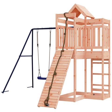 Set Da Gioco Da Esterno In Legno Massello Di Douglas - Foto 3