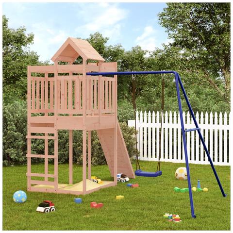 Set Da Gioco Da Esterno In Legno Massello Di Douglas - Foto 1