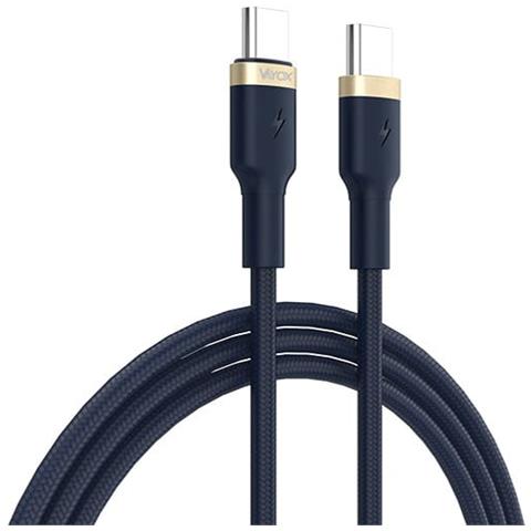 Cavo Usb-c - Usb-c Fast-charge 3a 1m Va0062 - Foto 2