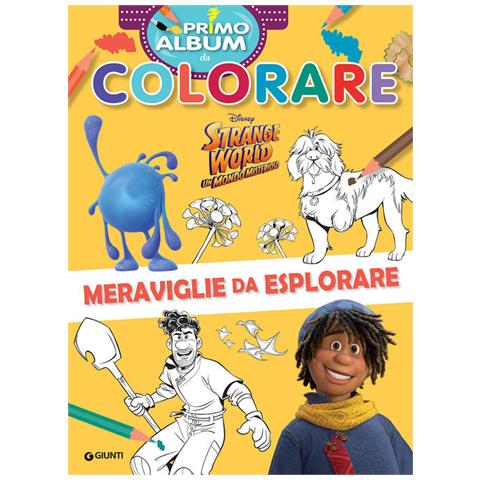 Strange World. Un Mondo Misterioso. Primo Album Da Colorare. Meraviglie Da Esplorare. Ediz. A Colori - Foto 1