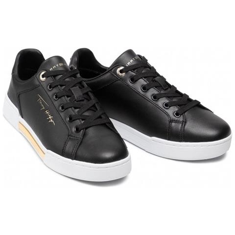 Elevated Sneaker Sneakers Pelle Scarpe Donna Nero Eu 36, Fw0fw06454 Bds - Foto 2