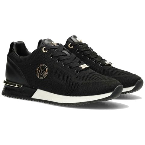 Gitte Glitter Leisure Trainers Sneakers Tessile Scarpe Donna Nero Eu 37, Mirl1000141w 1000 - Foto 1