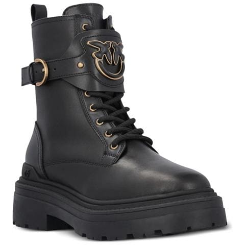 Mia Ankle Boot Stivaletti Pelle Di Mucca Scarpe Donna Nero Eu 39, Pinsd047p00-z99 - Foto 1