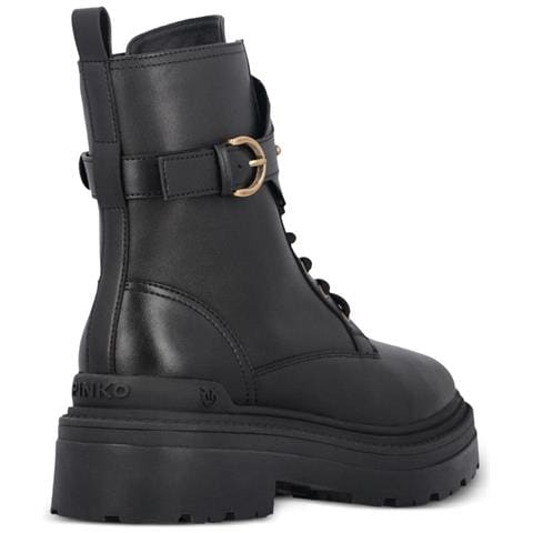 Mia Ankle Boot Stivaletti Pelle Di Mucca Scarpe Donna Nero Eu 39, Pinsd047p00-z99 - Foto 3