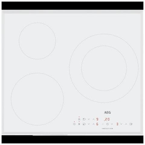 Piano Cottura IKB63300FW a Induzione 3 Zone Cottura da 59 cm Colore Bianco - Foto 1