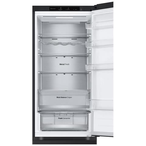 GBV5240DEP Frigo combinato, Classe D, 387L, Fresh Converter, Porte piatte, Matte Black - Foto 2