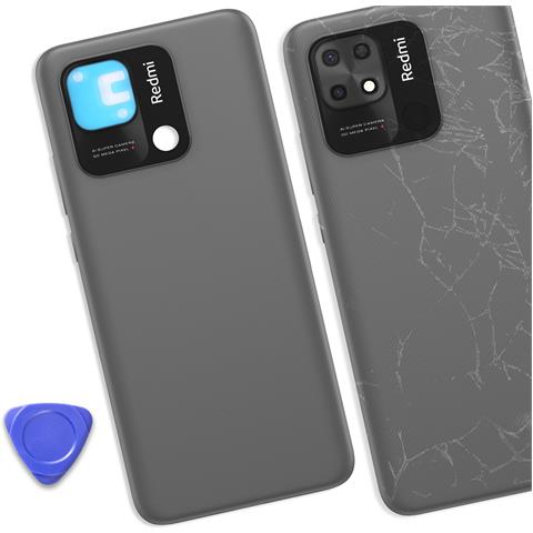 Copribatteria Per Xiaomi Redmi 10c Pacchetto Servizio Originale, Grigio - Foto 2