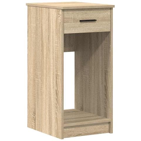 Supporto Per Computer A Torre Con Cassetto Rovere 35x45x77 Cm - Foto 2