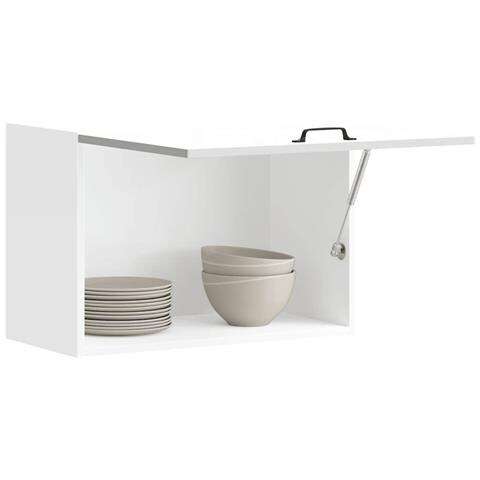 Pensile Da Cucina Kalmar Bianco In Legno Multistrato - Foto 1