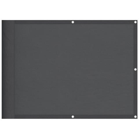 Paravento Da Balcone Antracite 75x700 Cm 100% Poliestere Oxford - Foto 2