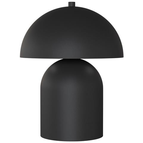 Lampada Da Tavolo Mush In Acciaio Nero Opaco - Foto 2