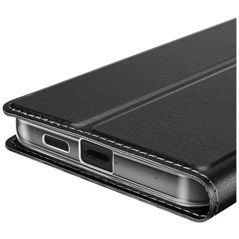 Custodia Per Samsung Galaxy S25 Edge Con Supporto Pieghevole Per Video, Nero - Foto 5