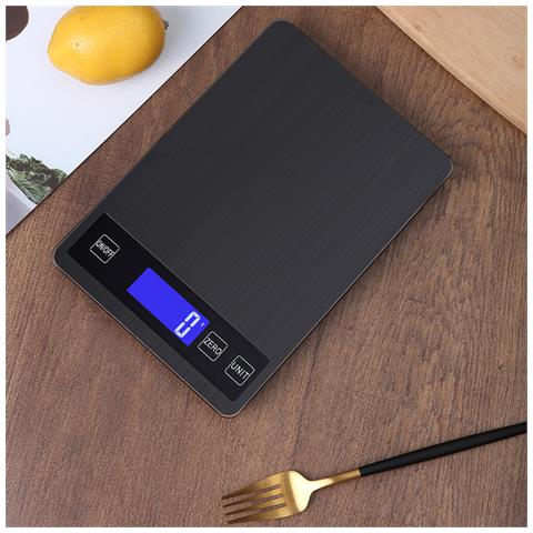 Bilancia Da Cucina Ad Alta Precisione Per Pasticceria - Nera, 5kg/1g - Foto 7